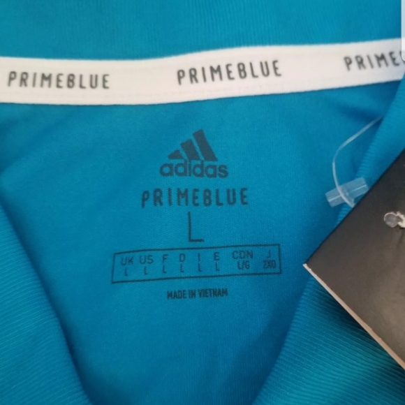 NWT Adidas MLS New England Revolution Soccer Condivo 20 PrimeBlue Jersey Mens L - Picture 7 of 12